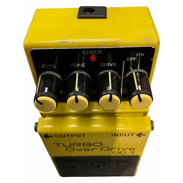 Used BOSS OD2 Turbo Overdrive Effect Pedal