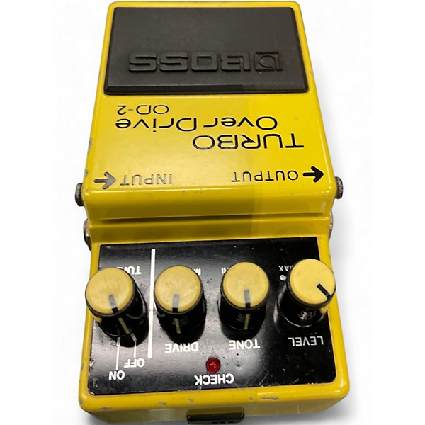 Used BOSS OD2 Turbo Overdrive Effect Pedal