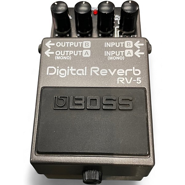 Used BOSS RV5 Digital Reverb Effect Pedal