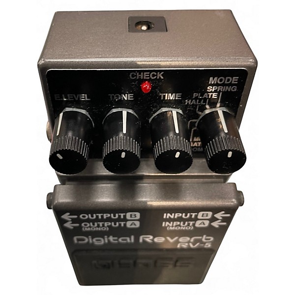 Used BOSS RV5 Digital Reverb Effect Pedal