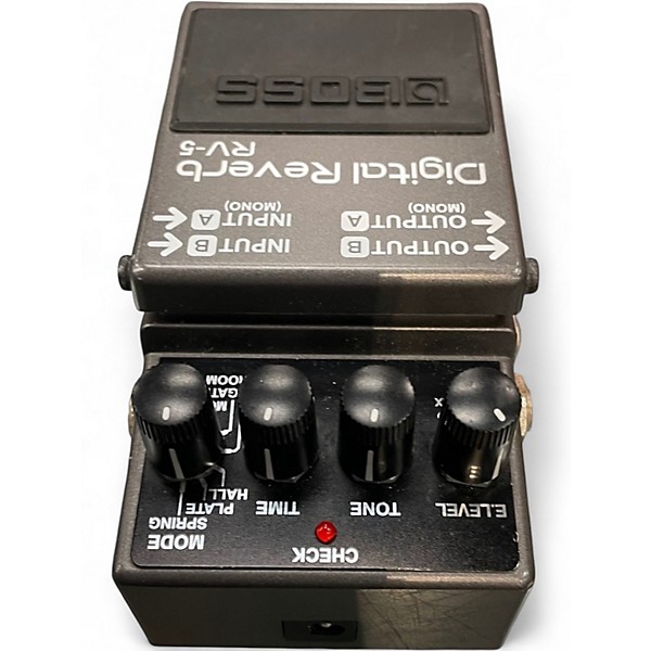 Used BOSS RV5 Digital Reverb Effect Pedal