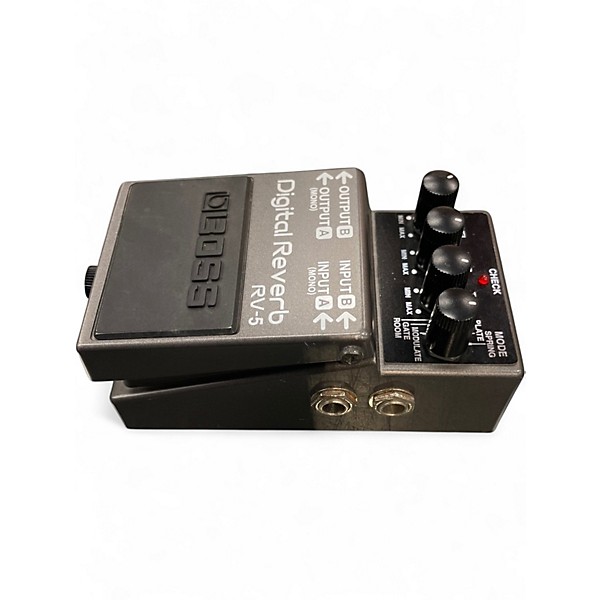 Used BOSS RV5 Digital Reverb Effect Pedal