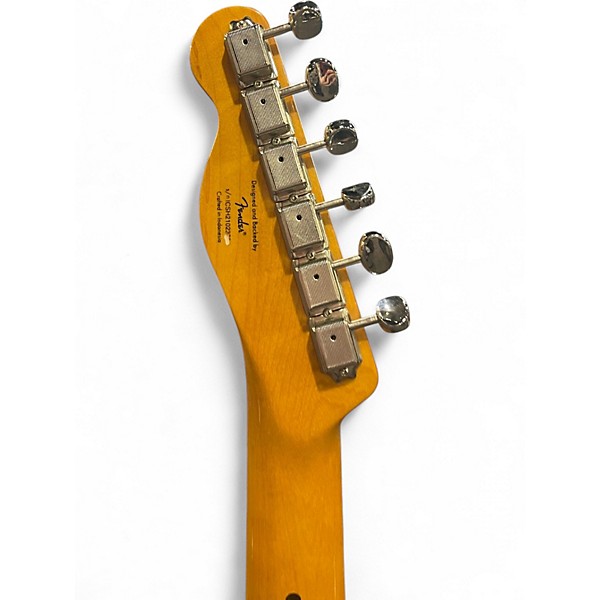 Used Squier Telecaster Custom 2 Color Sunburst Solid Body Electric Guitar