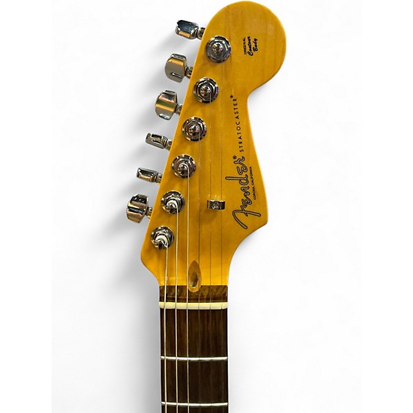 Used Fender American Professional II Stratocaster 3 Tone Sunburst Solid Body Electric Guitar