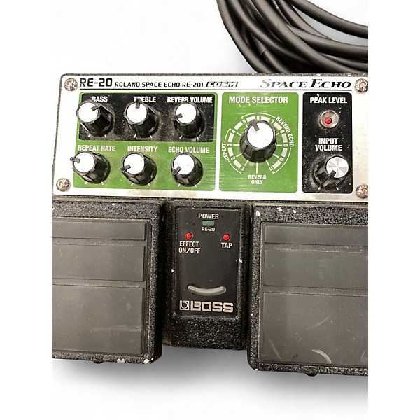 Used BOSS RE20 Space Echo Effect Pedal