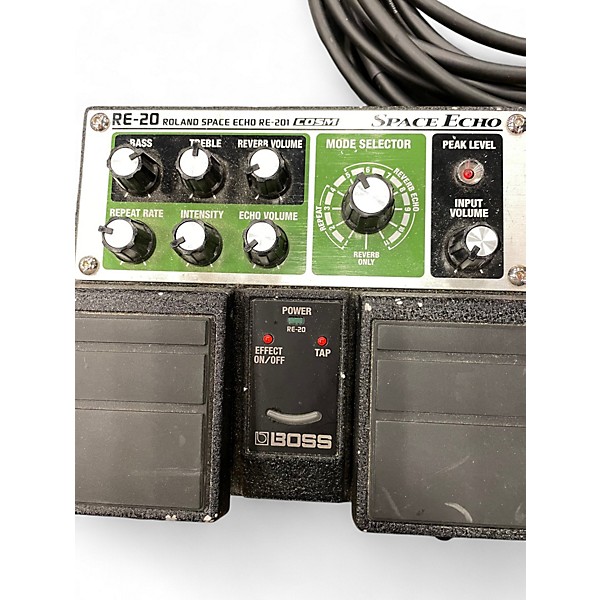 Used BOSS RE20 Space Echo Effect Pedal