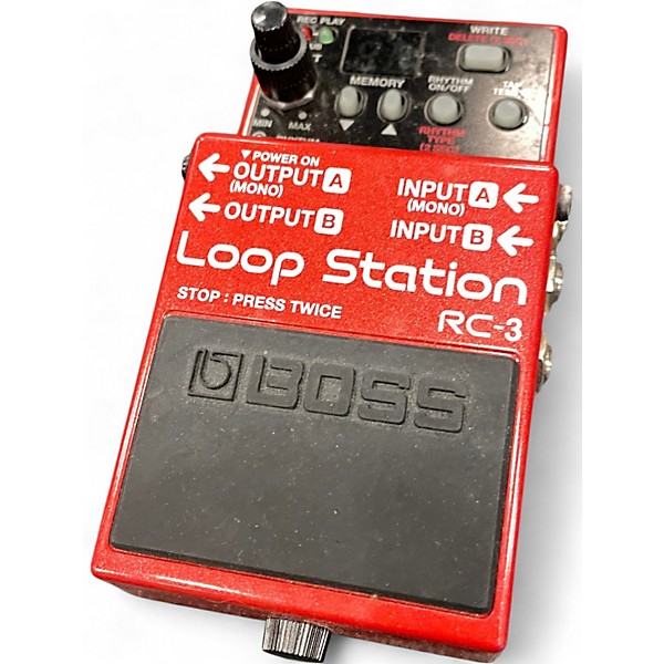 Used BOSS RC3 Loop Station Pedal