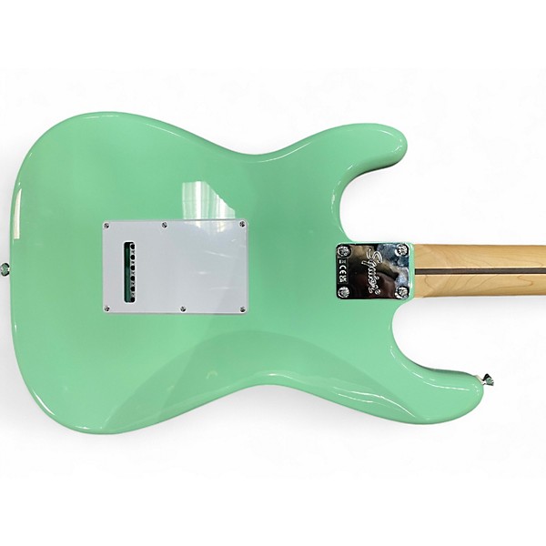 Used Squier Standard Stratocaster SEAFOAM Solid Body Electric Guitar