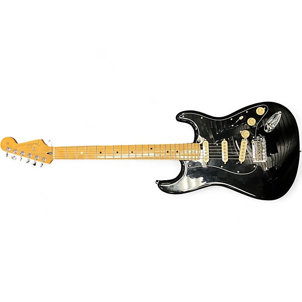 Used Fender Player II Stratocaster Black Solid Body Electric Guitar