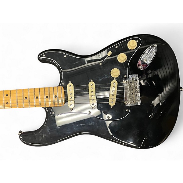Used Fender Player II Stratocaster Black Solid Body Electric Guitar