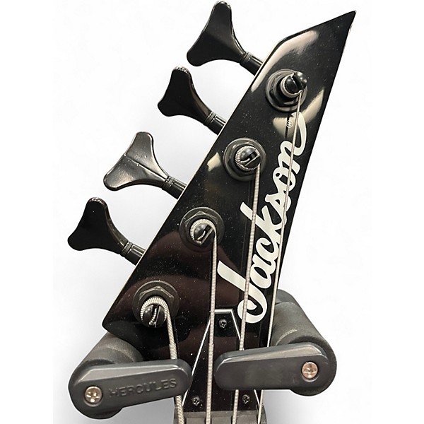 Used Jackson Minion Bass Silver Burst Electric Bass Guitar