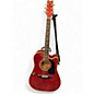 Used 2000s Washburn D17CESWR Red Acoustic Electric Guitar thumbnail