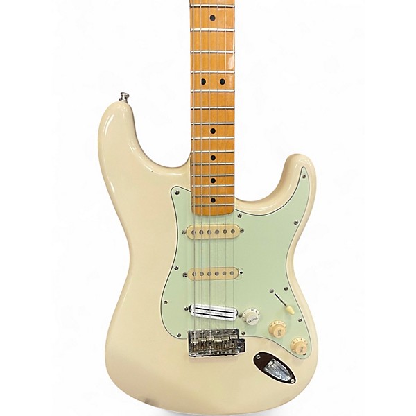 Used Fender FSR 60s Reverse Special Stratocaster Olympic White Solid Body Electric Guitar