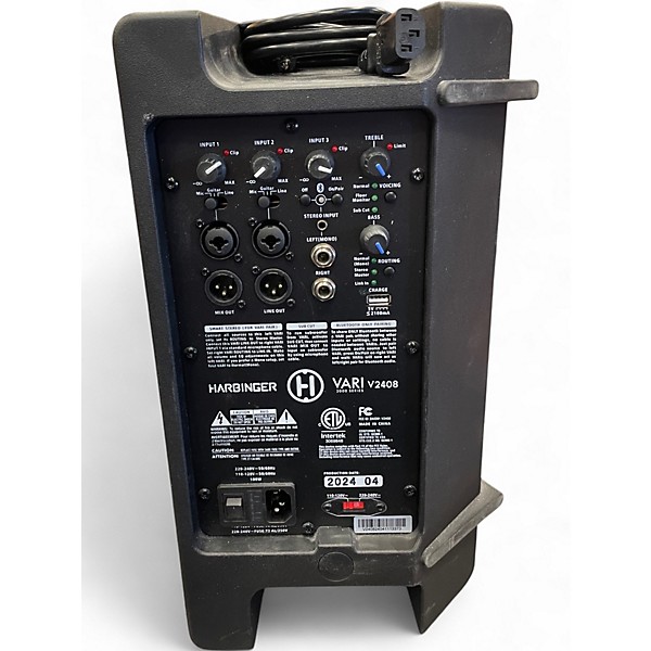 Used Harbinger VARI V2408 Powered Speaker