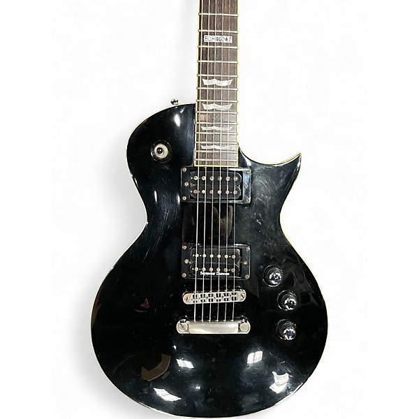 Used ESP LTD EC400AT Black Solid Body Electric Guitar