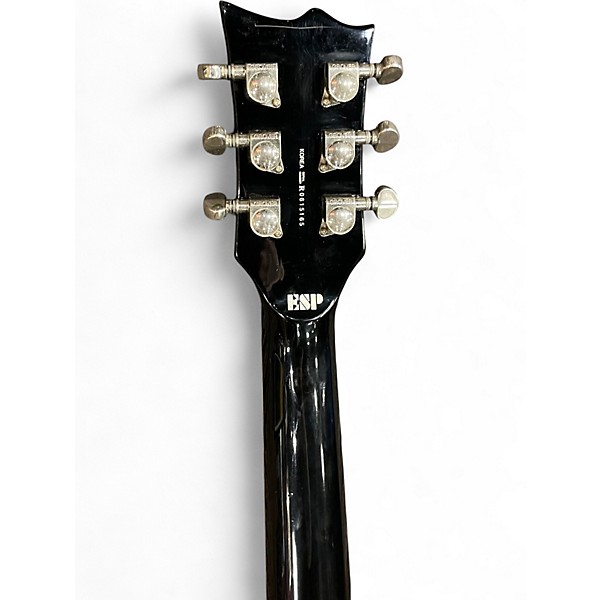 Used ESP LTD EC400AT Black Solid Body Electric Guitar