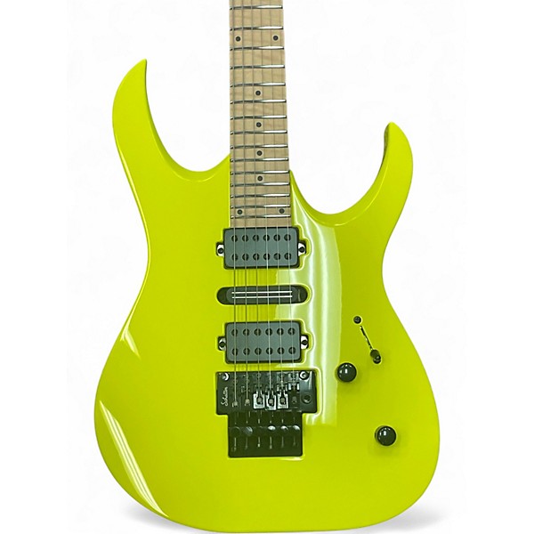 Used Mayones DUVELL ELITE PRO 6 SOLAR YELLOW Solid Body Electric Guitar