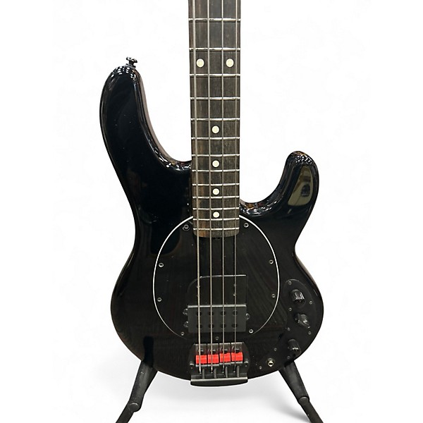 Used 2025 Ernie Ball Music Man Tim Commerford Stingray Passive Black Solid Body Electric Guitar