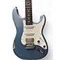 Used Suhr custom classic s antique Ice Blue Metallic Solid Body Electric Guitar