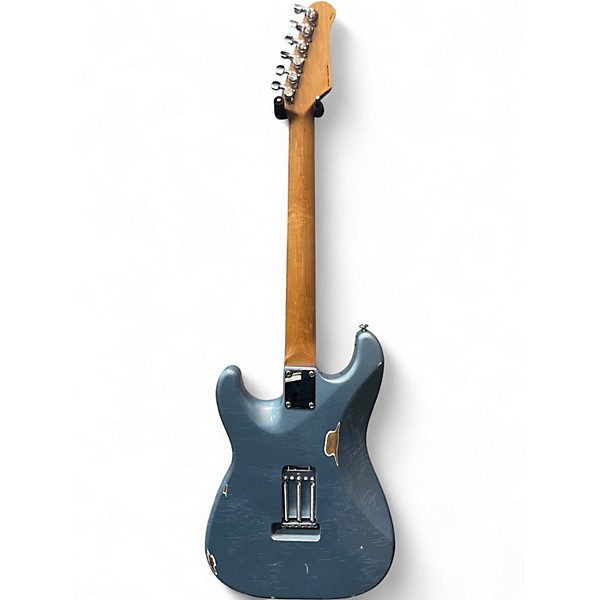 Used Suhr custom classic s antique Ice Blue Metallic Solid Body Electric Guitar