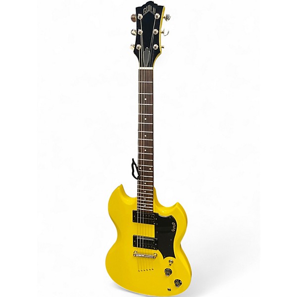Used Guild Polara Voltage Yellow Solid Body Electric Guitar