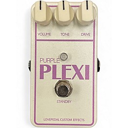 Used Lovepedal PURPLE PLEXI SE Effect Pedal