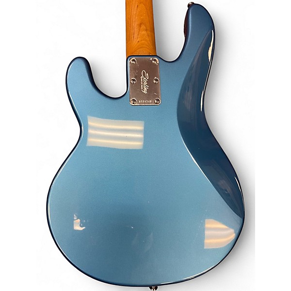 Used Sterling by Music Man STINGRAY Lake Placid Blue Electric Bass Guitar