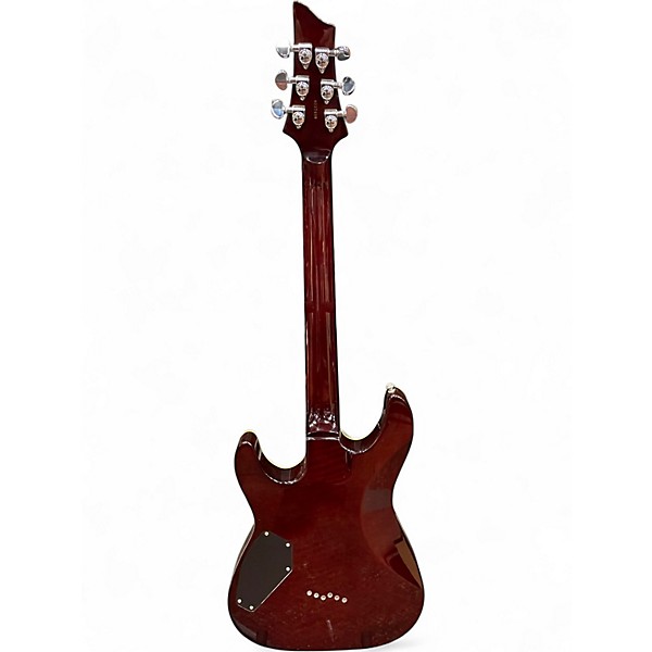 Used Schecter Guitar Research C1 Plus Vintage Honeyburst Solid Body Electric Guitar