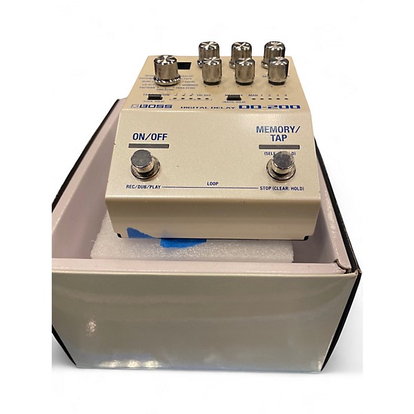 Used BOSS DD200 Digital Delay Effect Pedal
