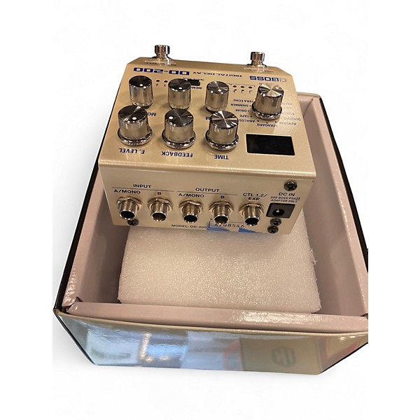 Used BOSS DD200 Digital Delay Effect Pedal