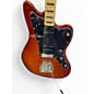 Used Squier Jazzmaster Offset Heritage Cherry Solid Body Electric Guitar