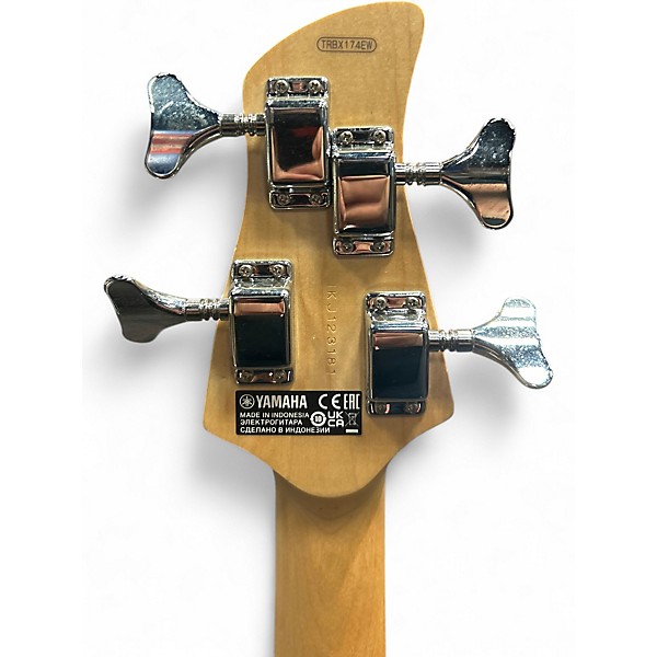 Used Yamaha TRBX174EW Natural Electric Bass Guitar