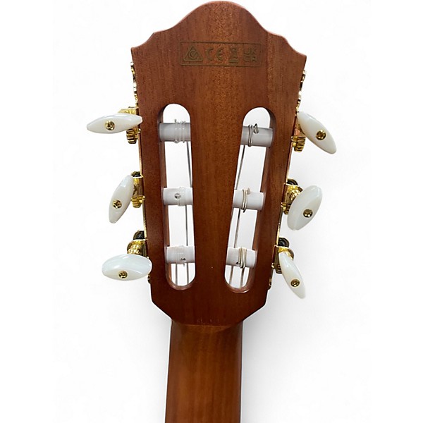 Used Ibanez FRH10N Natural Classical Acoustic Electric Guitar