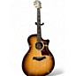 Used Taylor 414CE V-Class 2 Tone Sunburst Acoustic Electric Guitar thumbnail