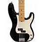 Used Fender American Standard Precision Bass Black Electric Bass Guitar
