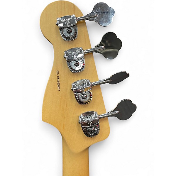 Used Fender American Standard Precision Bass Black Electric Bass Guitar