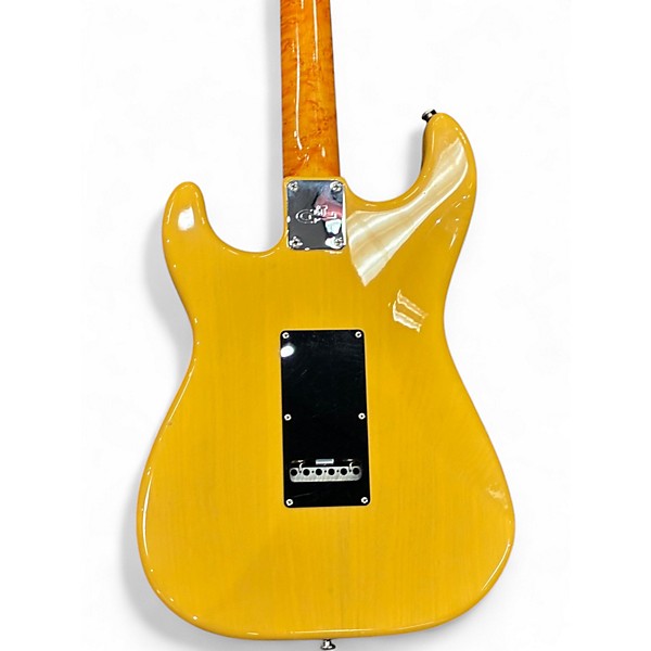 Used 1990s G&L S-500 Yellow Solid Body Electric Guitar