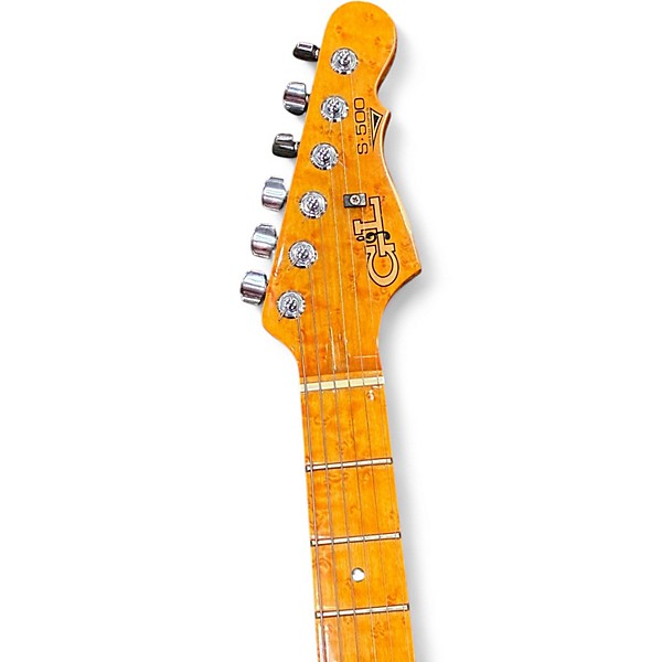 Used 1990s G&L S-500 Yellow Solid Body Electric Guitar