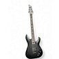 Used Schecter Guitar Research C-1 S HT SLS Elite Evil Twin Satin Black Solid Body Electric Guitar thumbnail