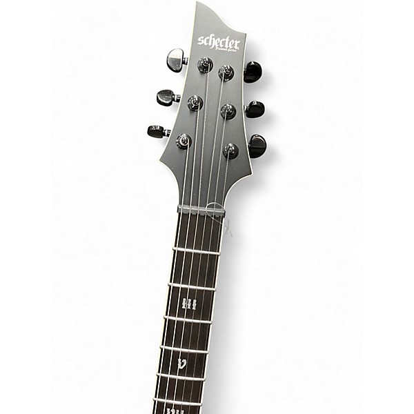 Used Schecter Guitar Research C-1 S HT SLS Elite Evil Twin Satin Black Solid Body Electric Guitar
