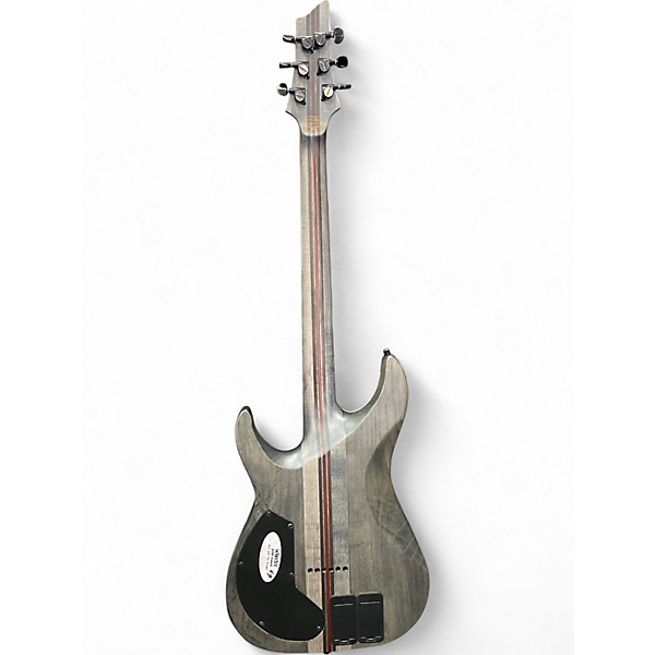 Used Schecter Guitar Research C-1 S HT SLS Elite Evil Twin Satin Black Solid Body Electric Guitar