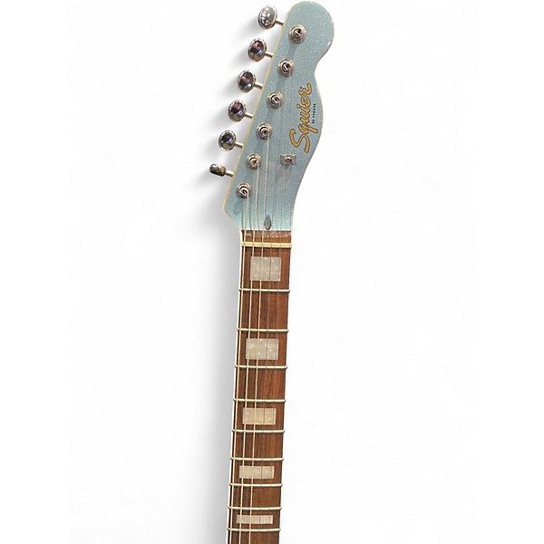 Used Squier Limited Edition Paranormal Offset Telecaster Ice Blue Metallic Solid Body Electric Guitar