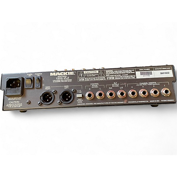 Used Mackie 1202VLZ Unpowered Mixer