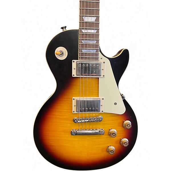 Used 2023 Epiphone 1959 Inspired by Gibson 3 Color Sunburst Solid Body Electric Guitar