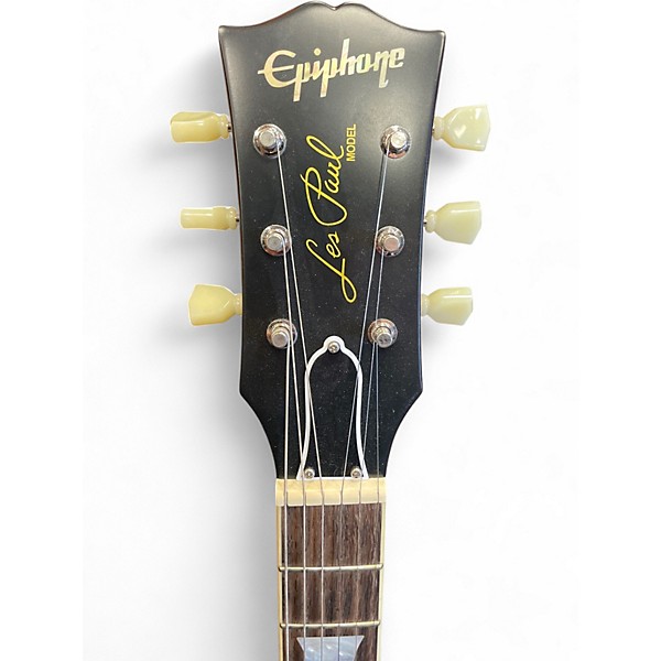 Used 2023 Epiphone 1959 Inspired by Gibson 3 Color Sunburst Solid Body Electric Guitar