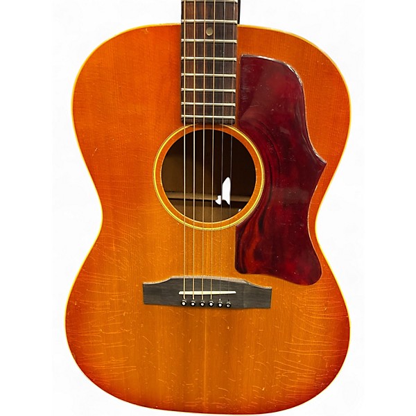 Vintage 1960s Gibson B25 Sunburst Acoustic Guitar
