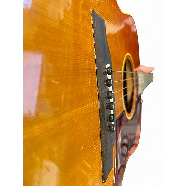 Vintage 1960s Gibson B25 Sunburst Acoustic Guitar
