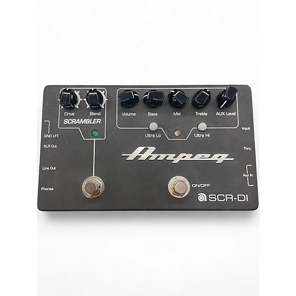 Used Ampeg SCR-DI Bass Effect Pedal