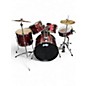 Used Pdp 5 Piece ENCORE RED Drum Kit thumbnail