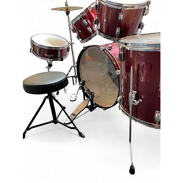 Used Pdp 5 Piece ENCORE RED Drum Kit